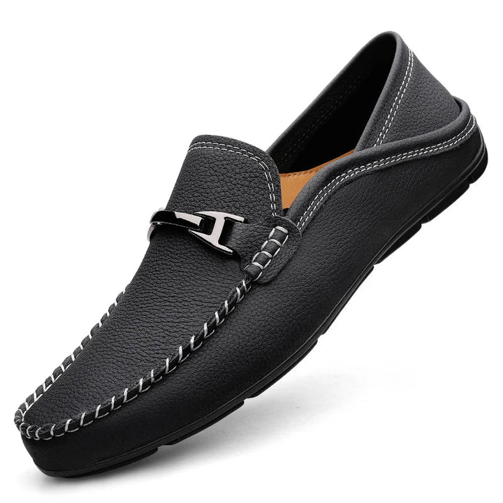 Men’s Leather Slip-On Loafers