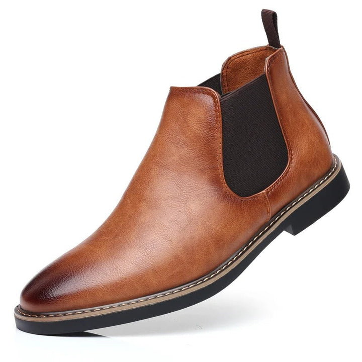 Classic Leather Chelsea Boots
