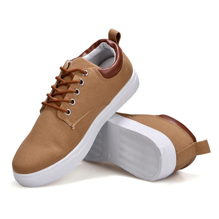 Men's Canvas Leather Sneakers