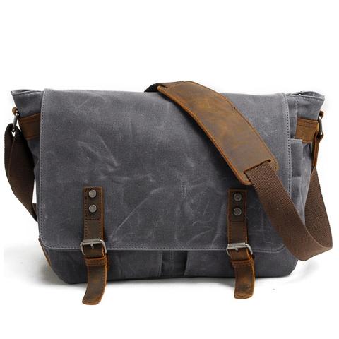 Vintage Canvas Crossbody Bag