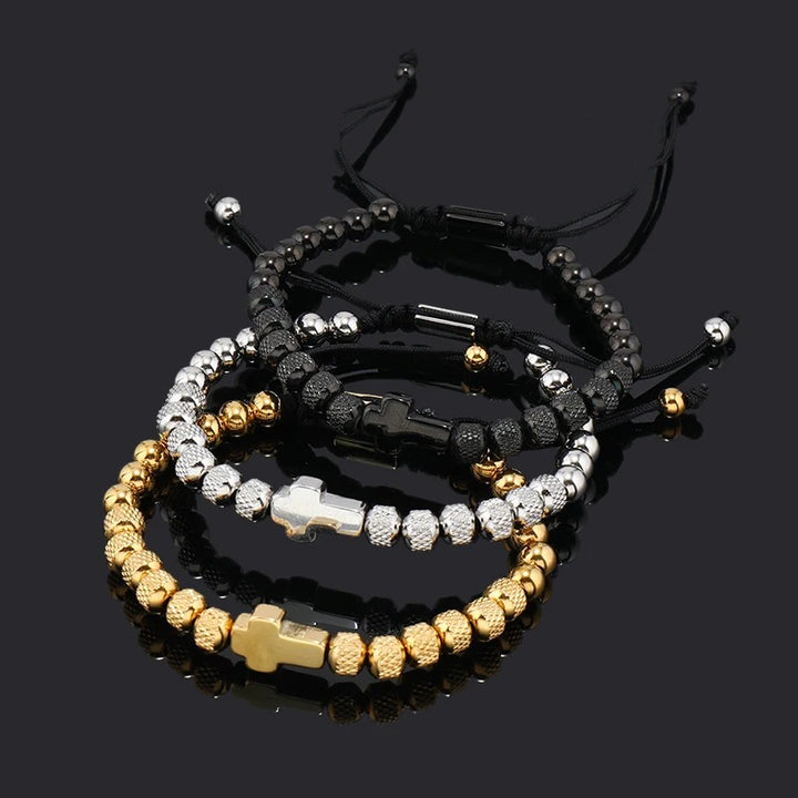 ValorBead Cross Bracelet