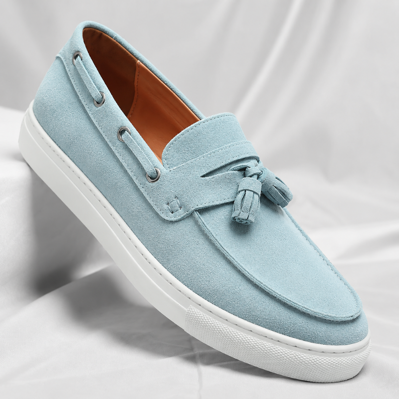 Men's Suede Tassel Loafers