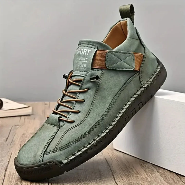Front view of men's casual urban trainers