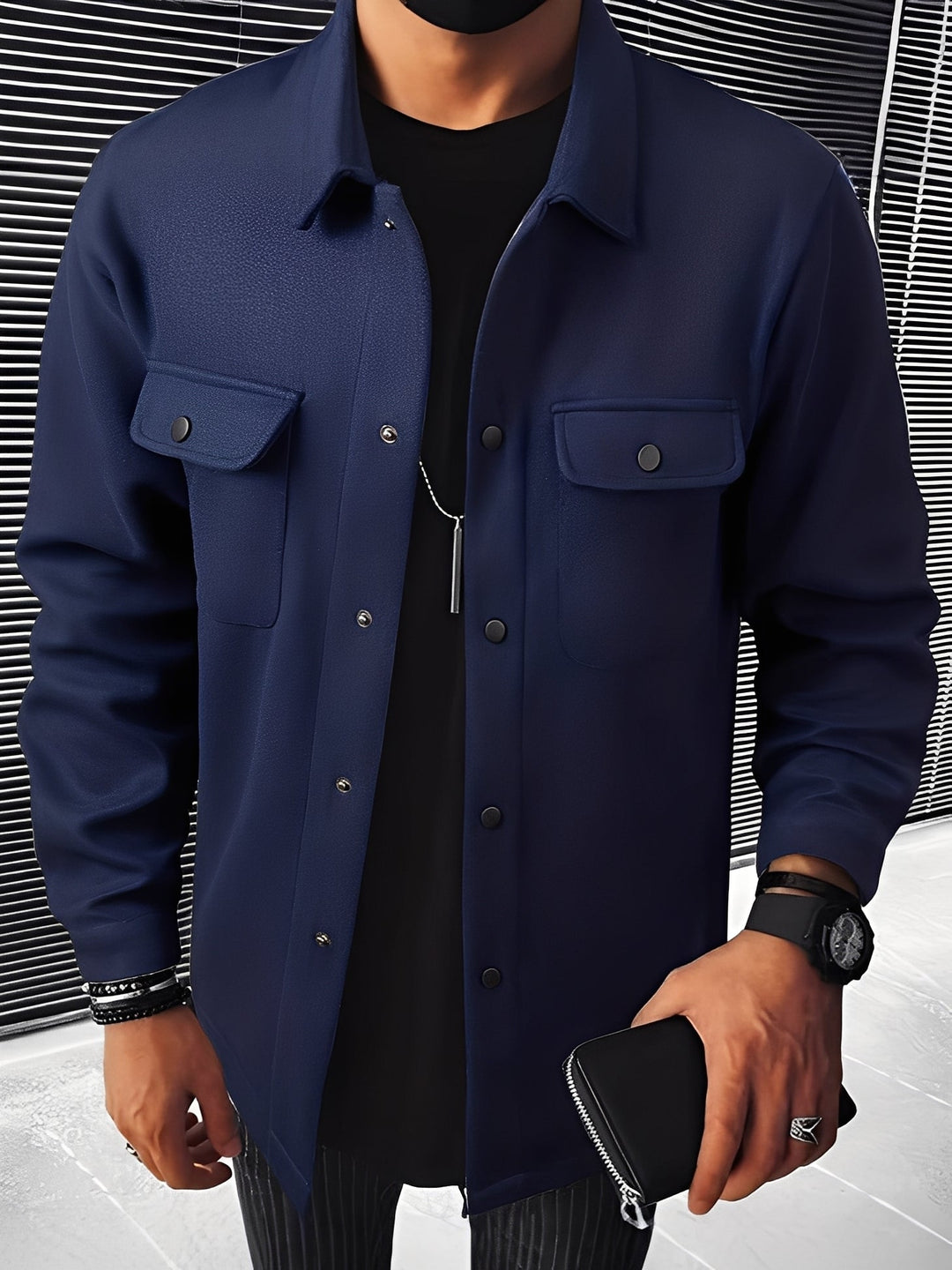 Men's Lightweight Breathable Modern Tailored Blazer