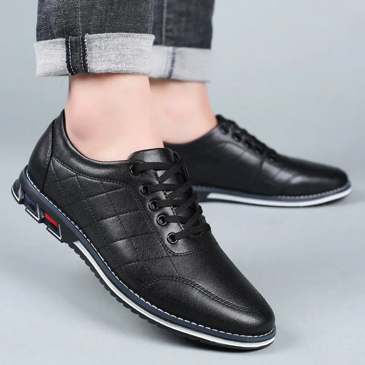 Formal men's shoes styled for business and office occasions