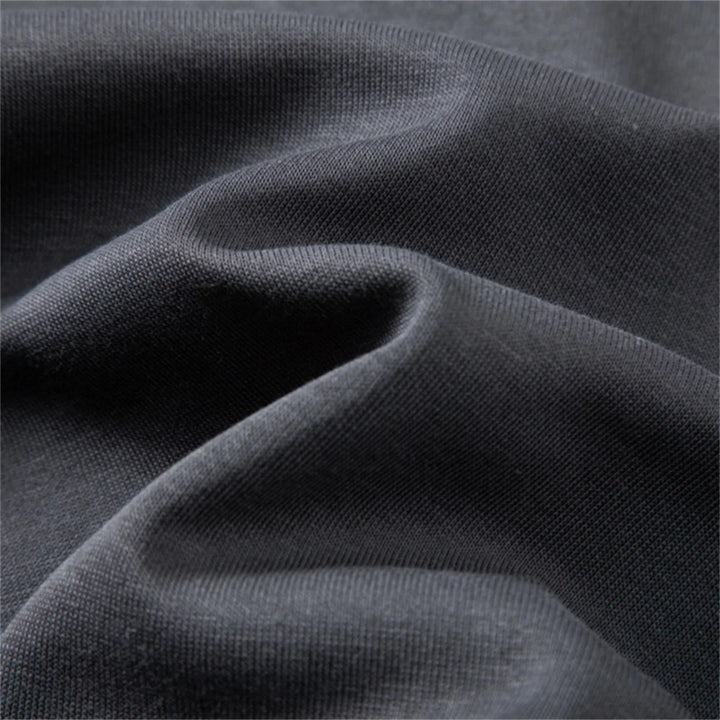 Men's Cotton Blend Elastic Waist Solid Color Shorts
