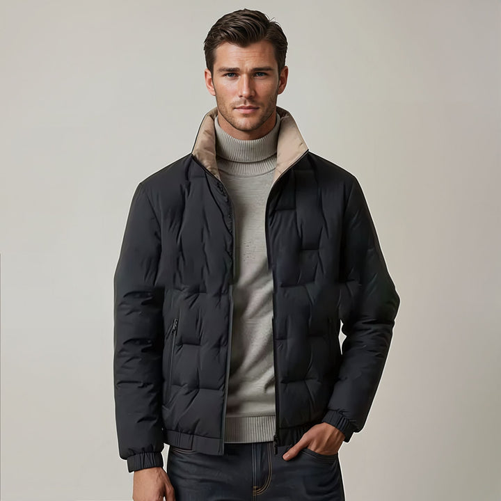 Men's Quilted Lightweight Jacket Relaxed Fit