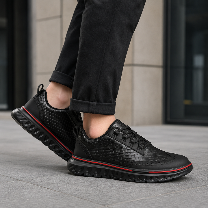 Men's versatile brogue sneakers for everyday wear