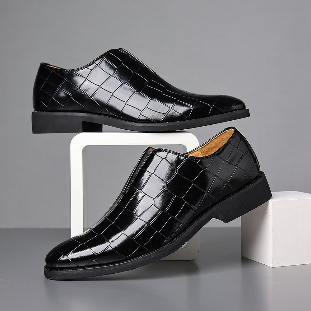 Men's loafers presented as smart everyday footwear