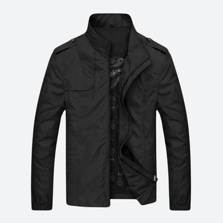 Men's Classic Zip Bomber Jacket