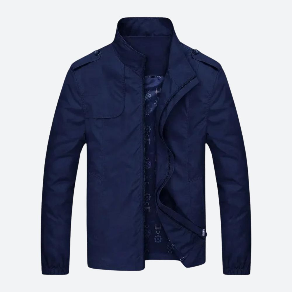 Men's Classic Zip Bomber Jacket