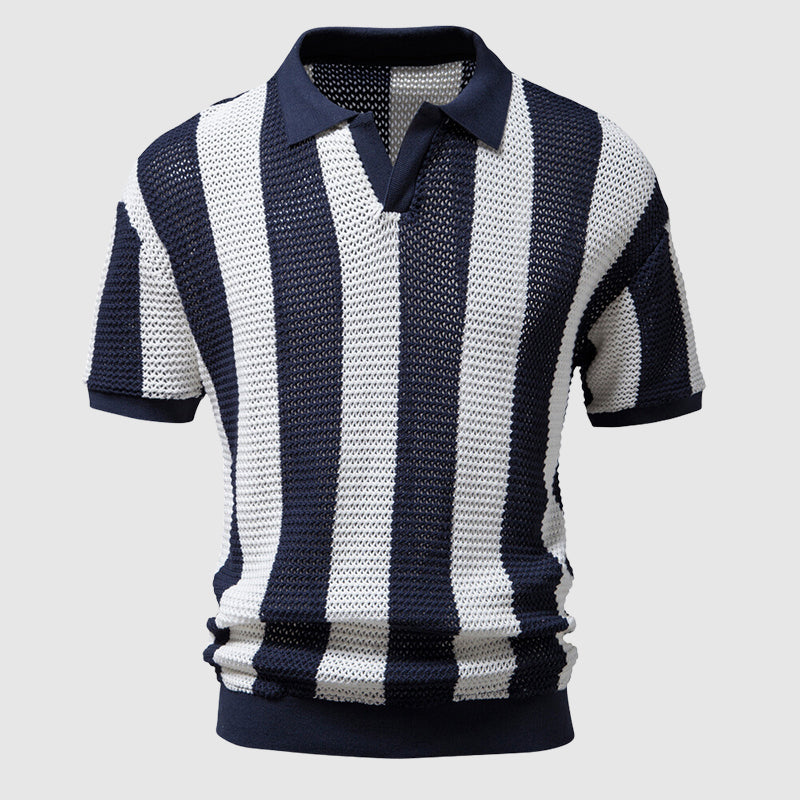 Manhattan Knitted Polo Shirt