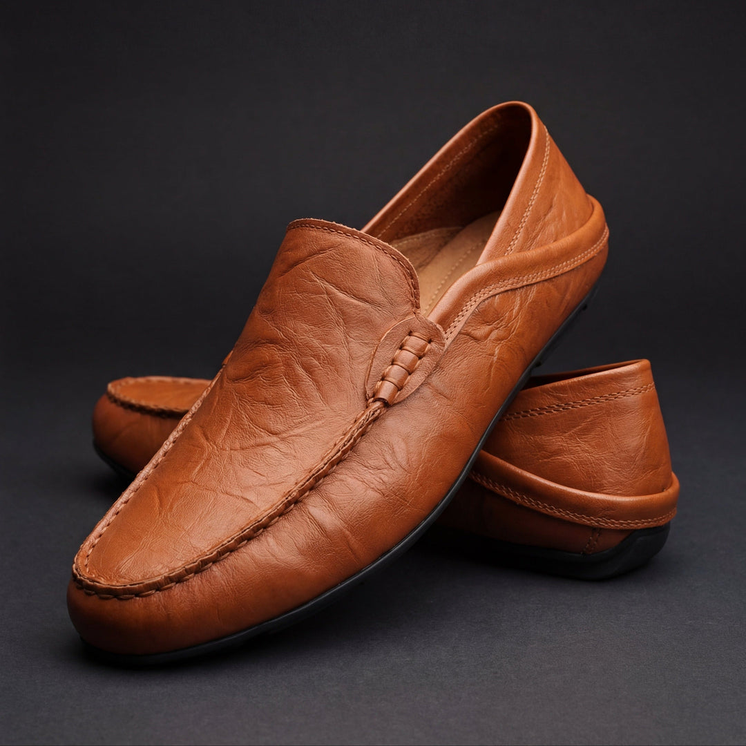 Men's Slip On Loafers Refined Smart Casual