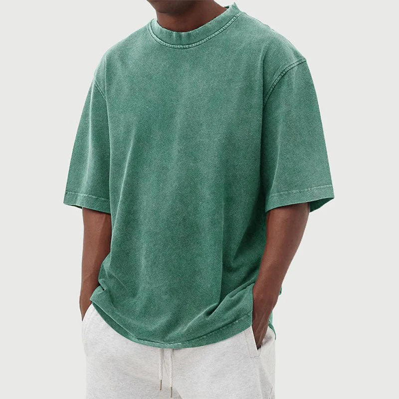 Relaxed-fit men's T-shirt with short sleeves
