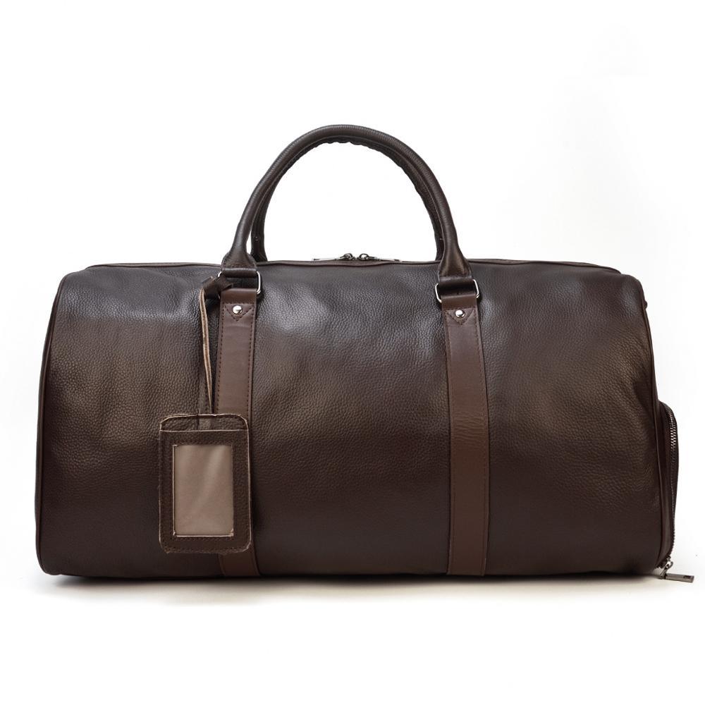 Genuine Leather Weekender Bag