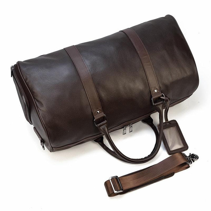 Genuine Leather Weekender Bag