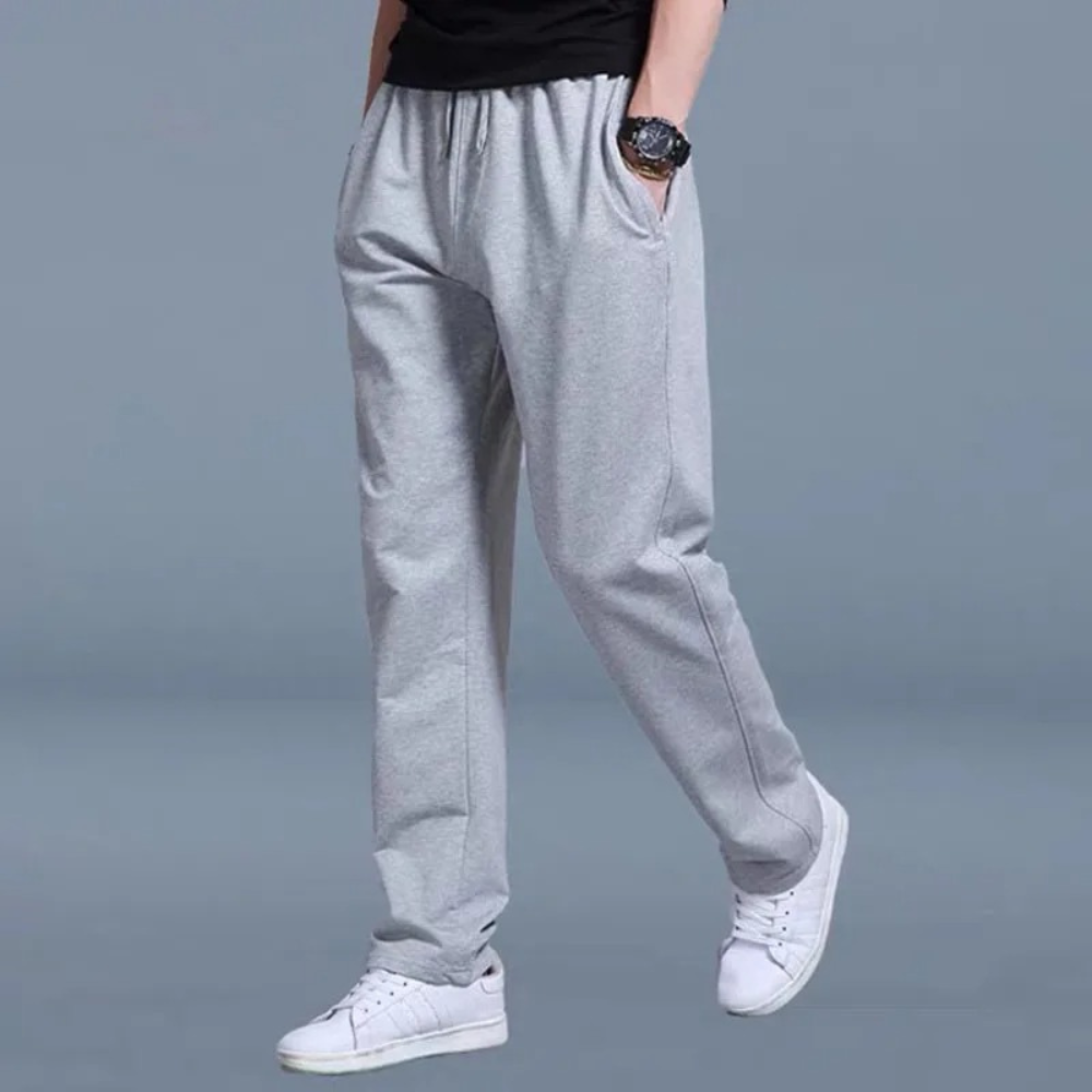 Men's Drawstring Joggers With Side Pockets
