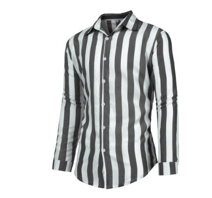 Men's slim fit shirt suitable for office and weekend outfits