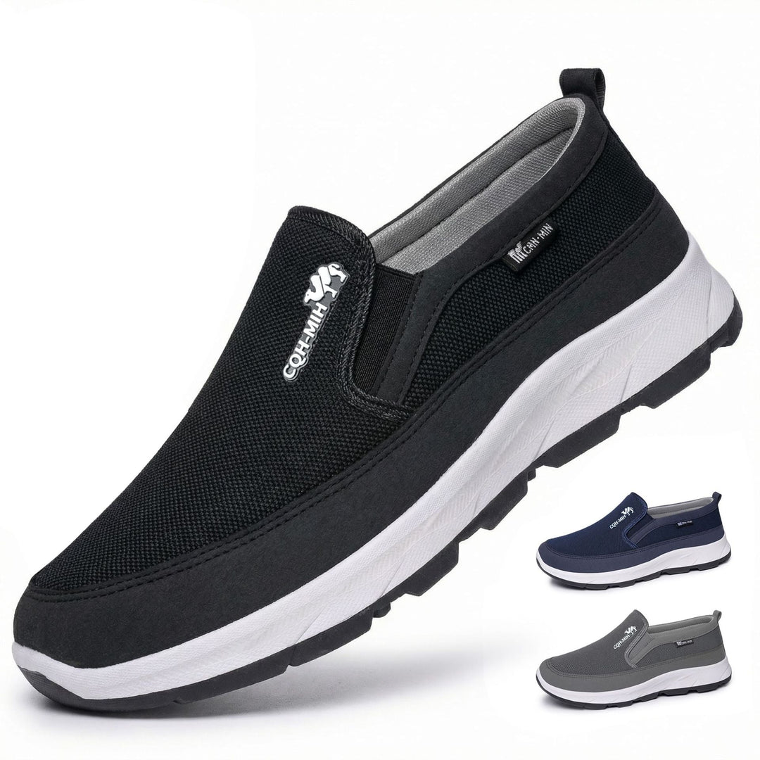 Men's Slip On Comfort Trainers With EVA Sole