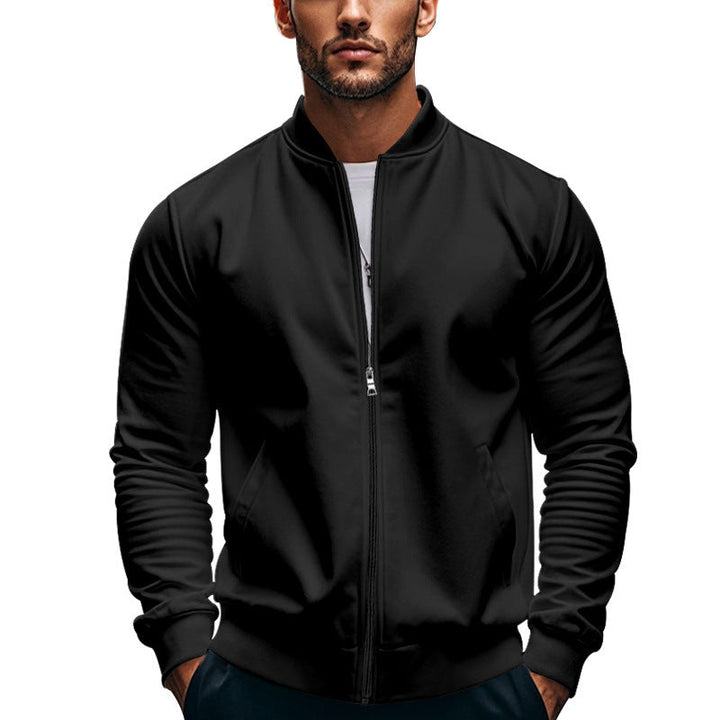 Men's casual zip jacket styled for everyday wear