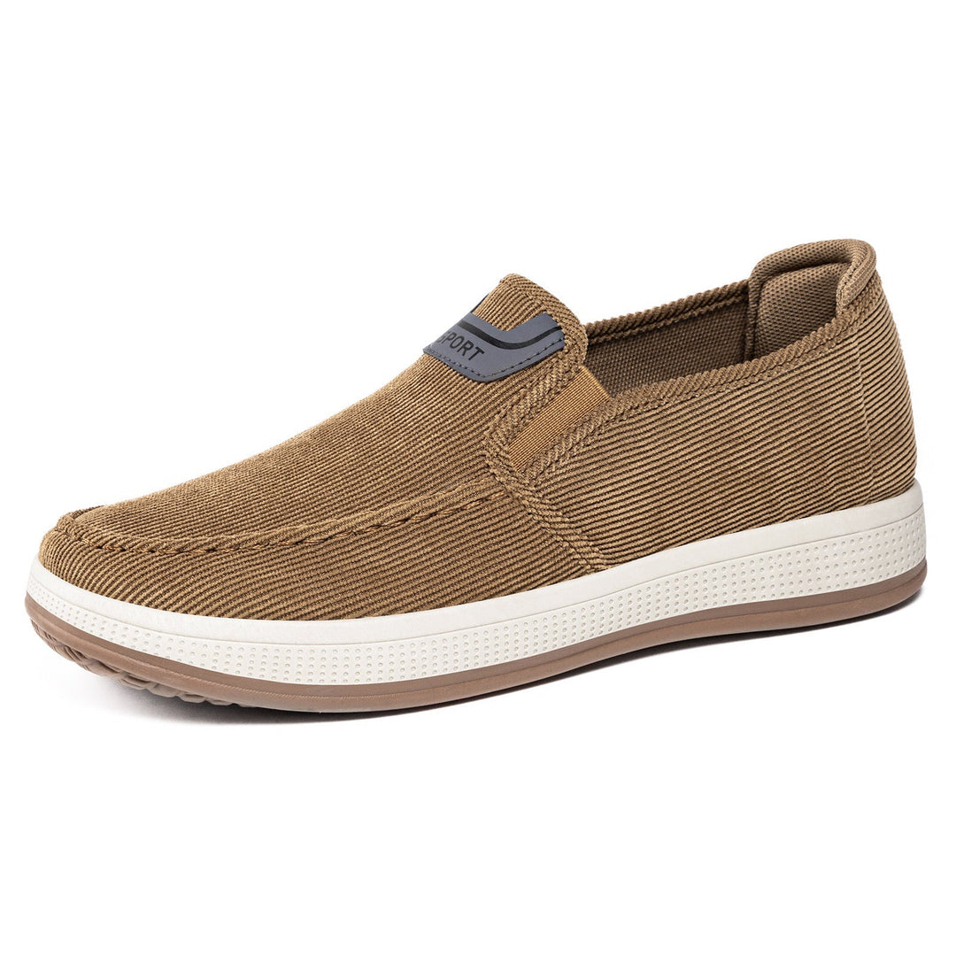 Men's Cord Slip-On Trainers
