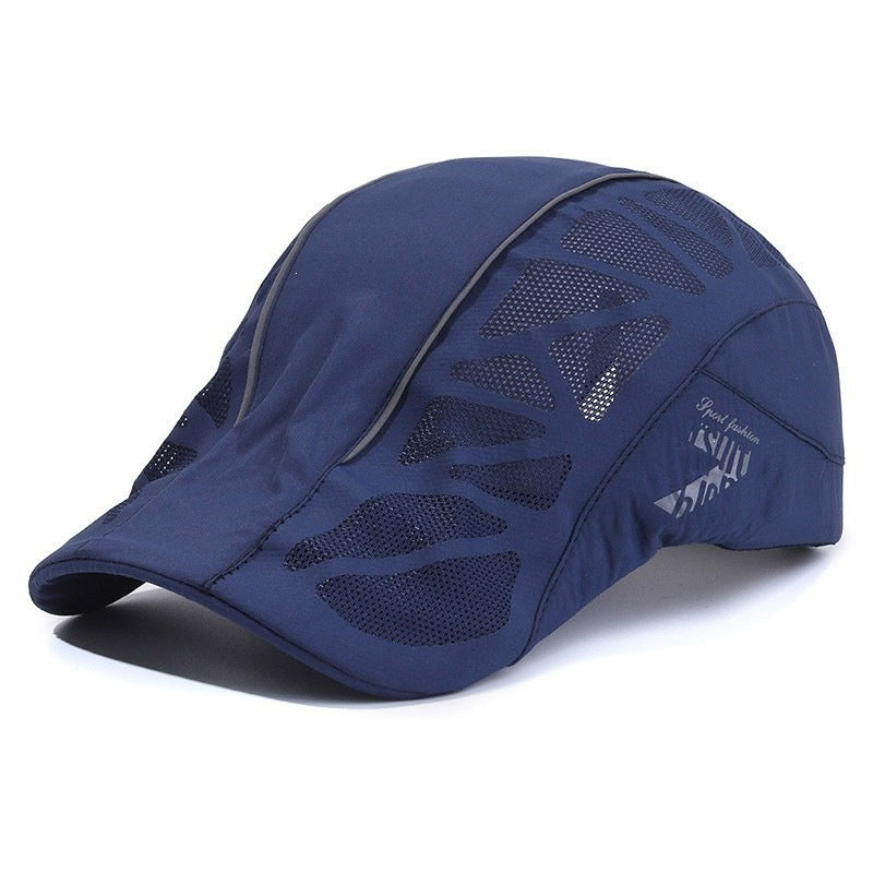 Men's Breathable Sports Cap With UV Protection