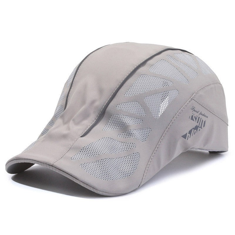 Men's Breathable Sports Cap With UV Protection