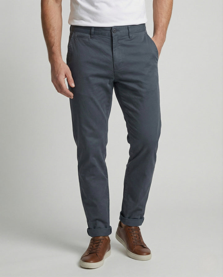 Men's Fleece Lined Tapered Chinos
