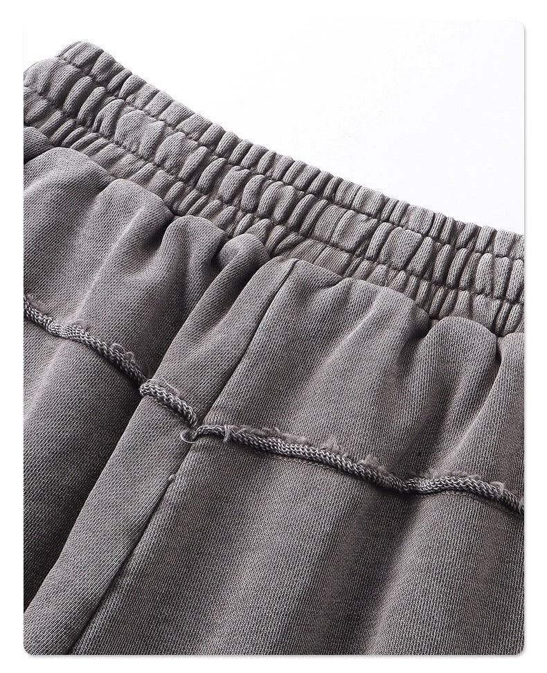 Retro Washed Drawstring Shorts