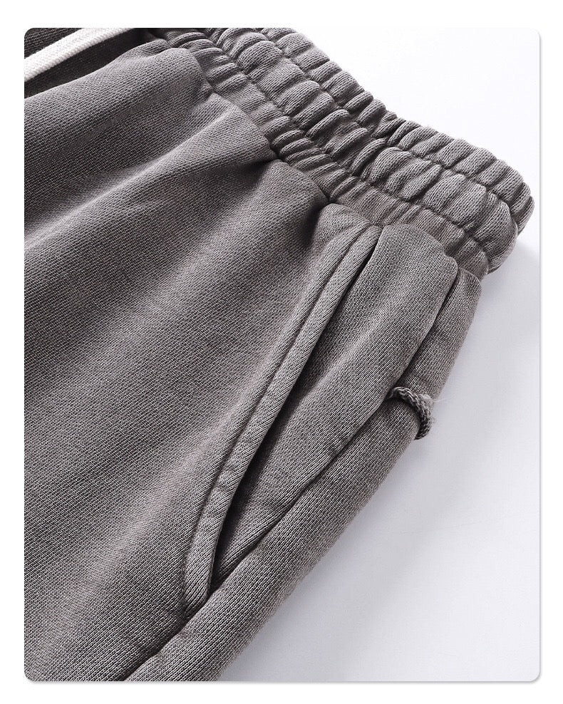 Retro Washed Drawstring Shorts
