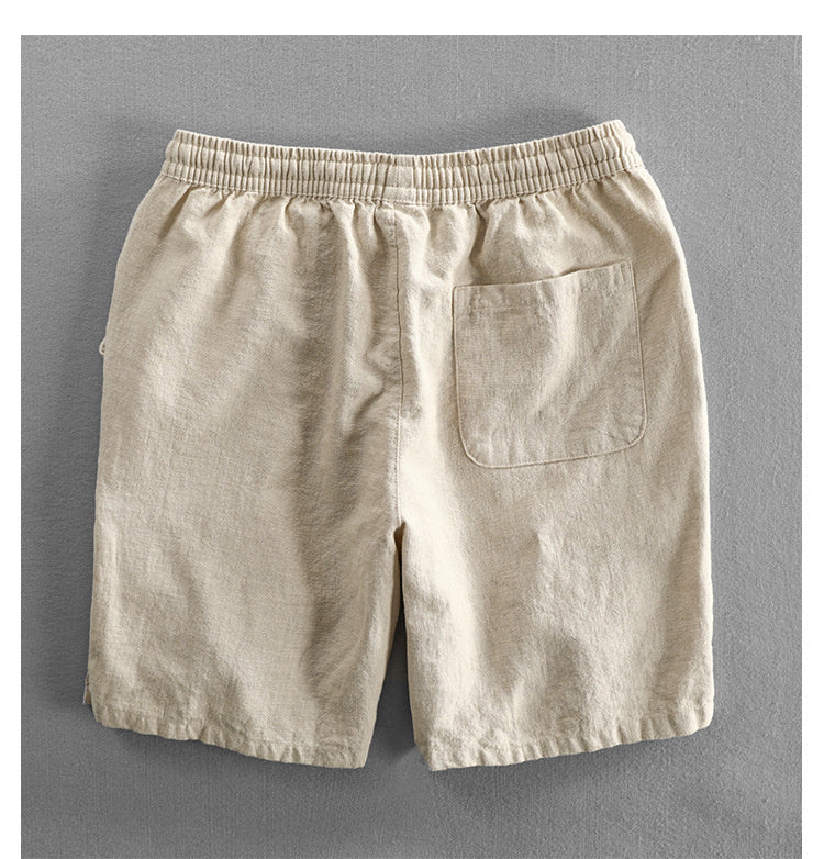 Linen Relaxed Fit Shorts