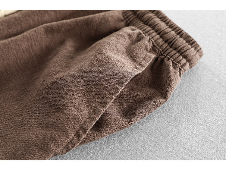 Linen Relaxed Fit Shorts