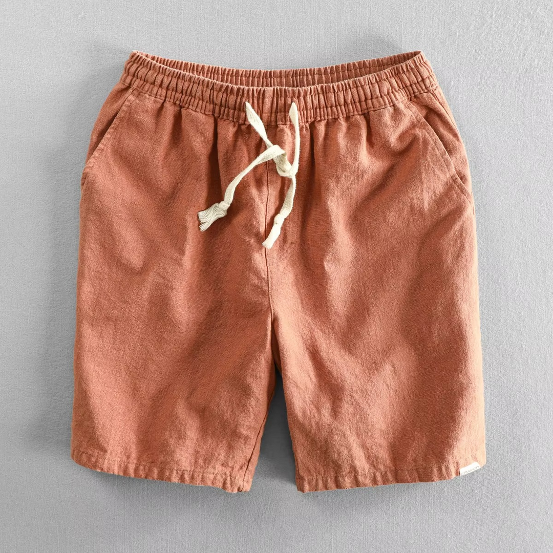 Linen Relaxed Fit Shorts