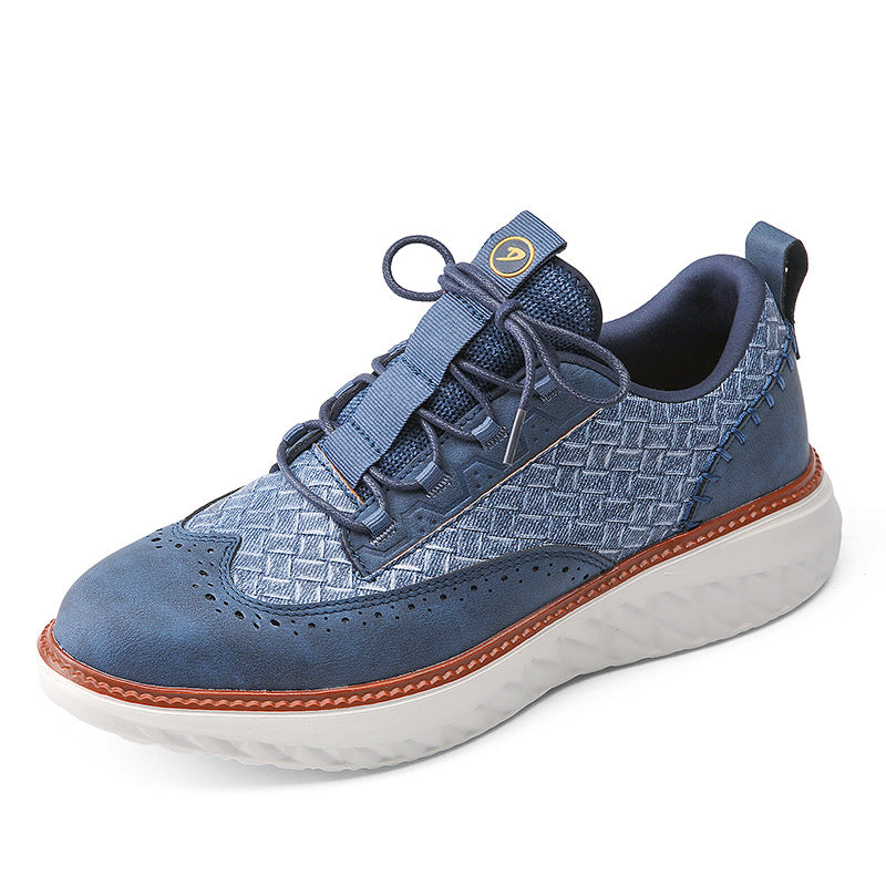 Men's Casual Breathable Trainers Cushioned Sole