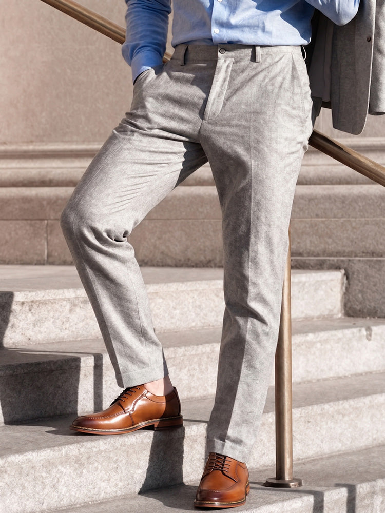 Men's classic leather derby shoes styled for smart office and occasion wear