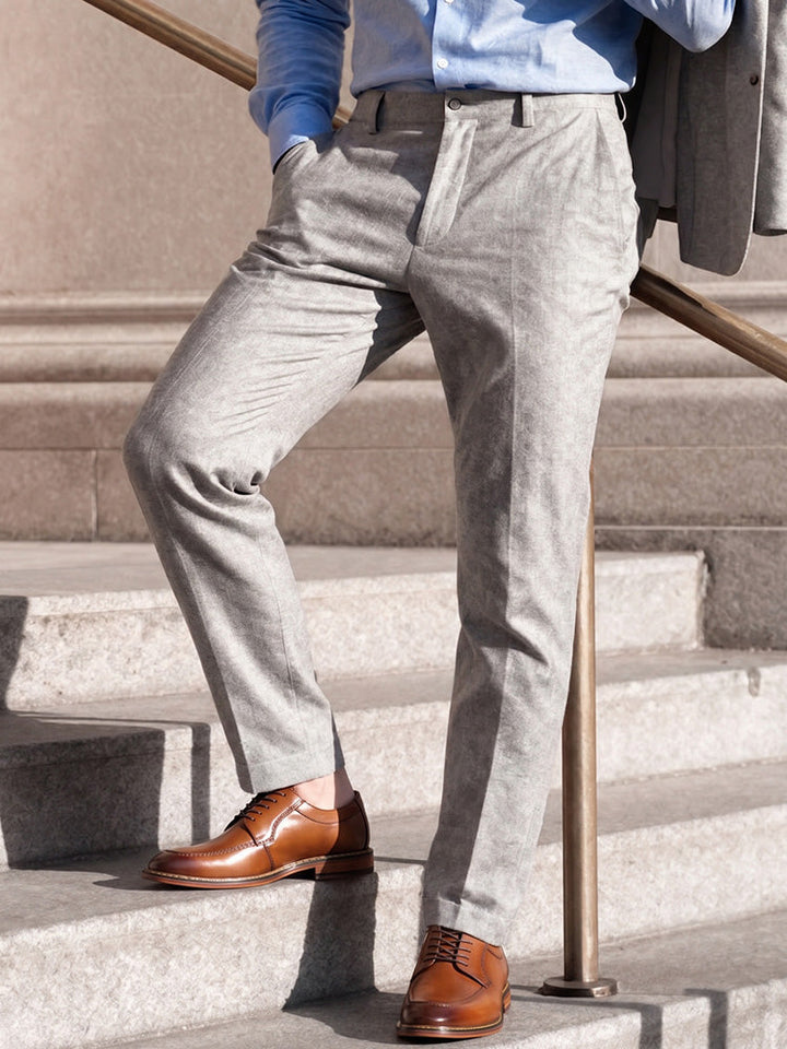 Men's classic leather derby shoes styled for smart office and occasion wear