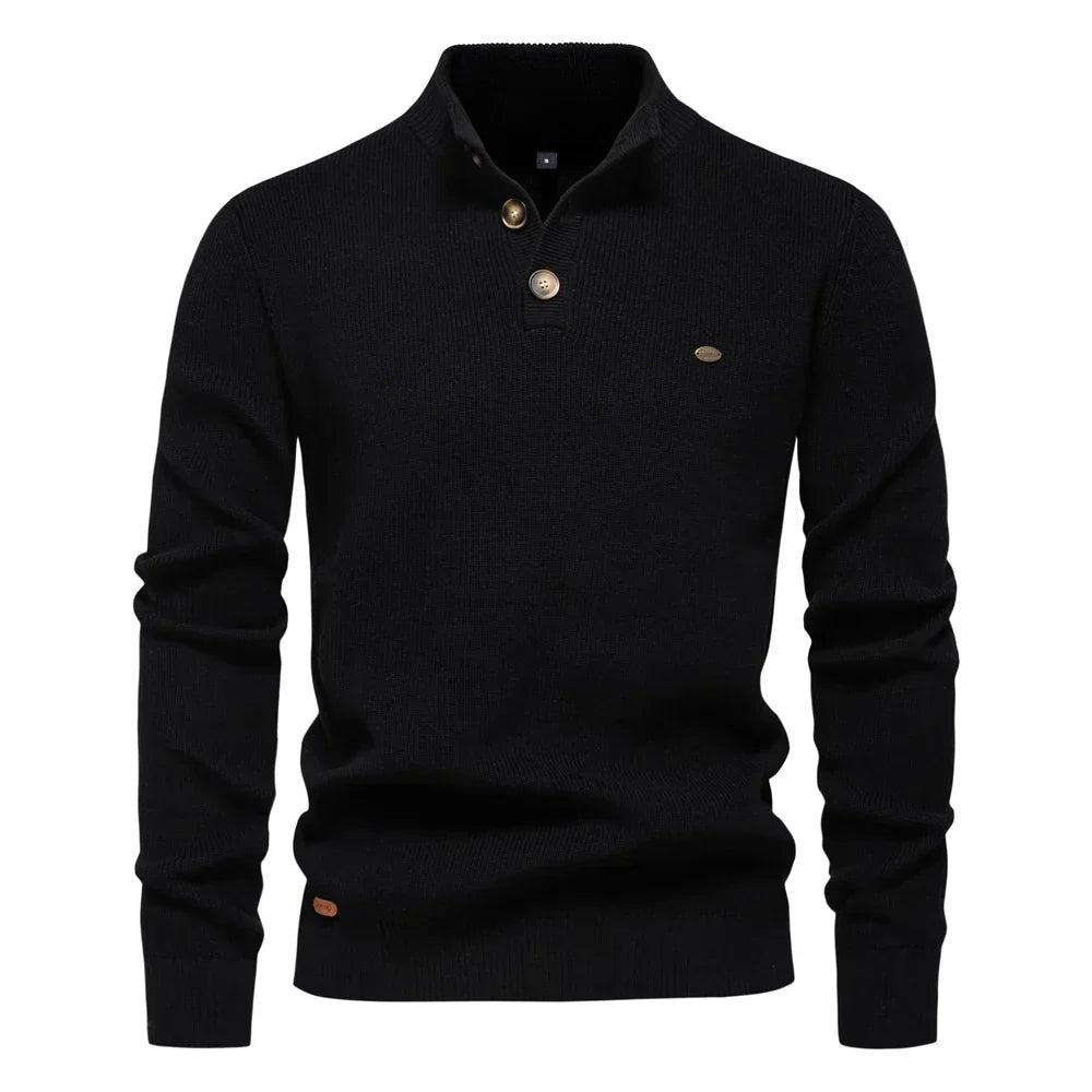 Close-up showing the ribbed knit texture of the jumper