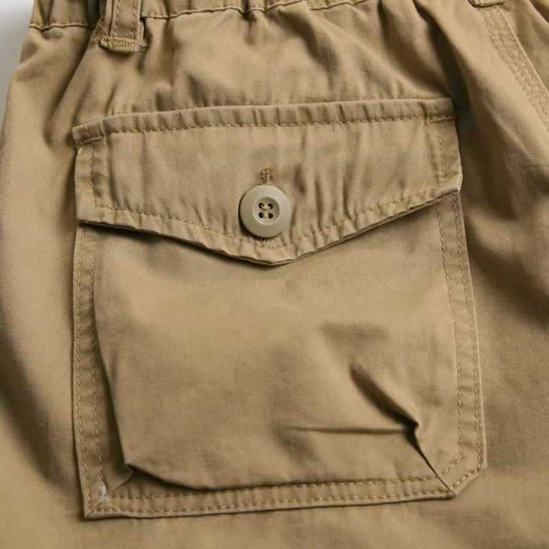 Utility Cargo Knee-Length Shorts