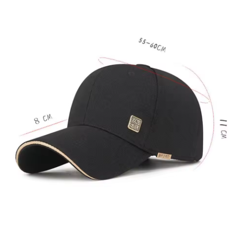Men's casual outdoor mesh cap styled for summer wear