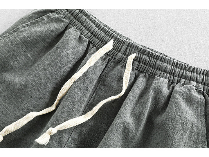 Linen Relaxed Fit Shorts