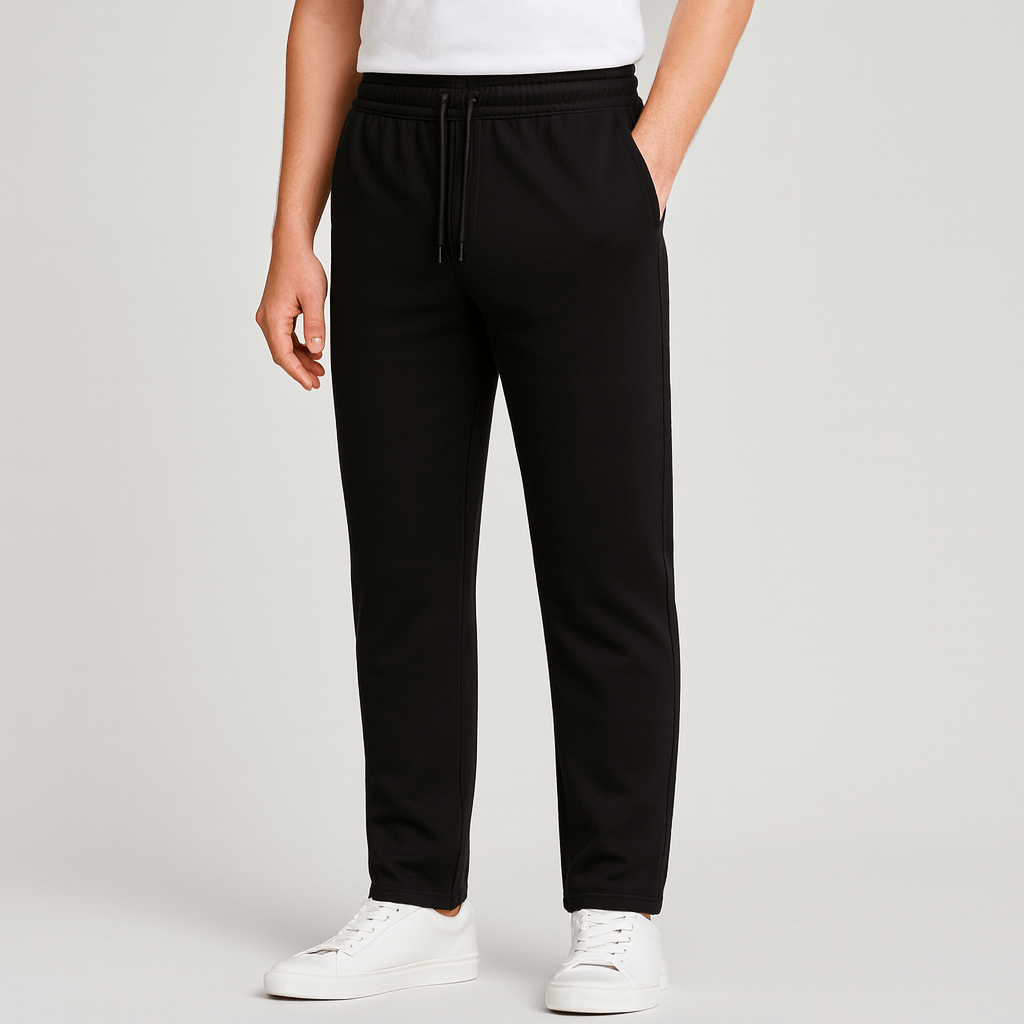 Men's straight leg joggers in a comfortable casual style