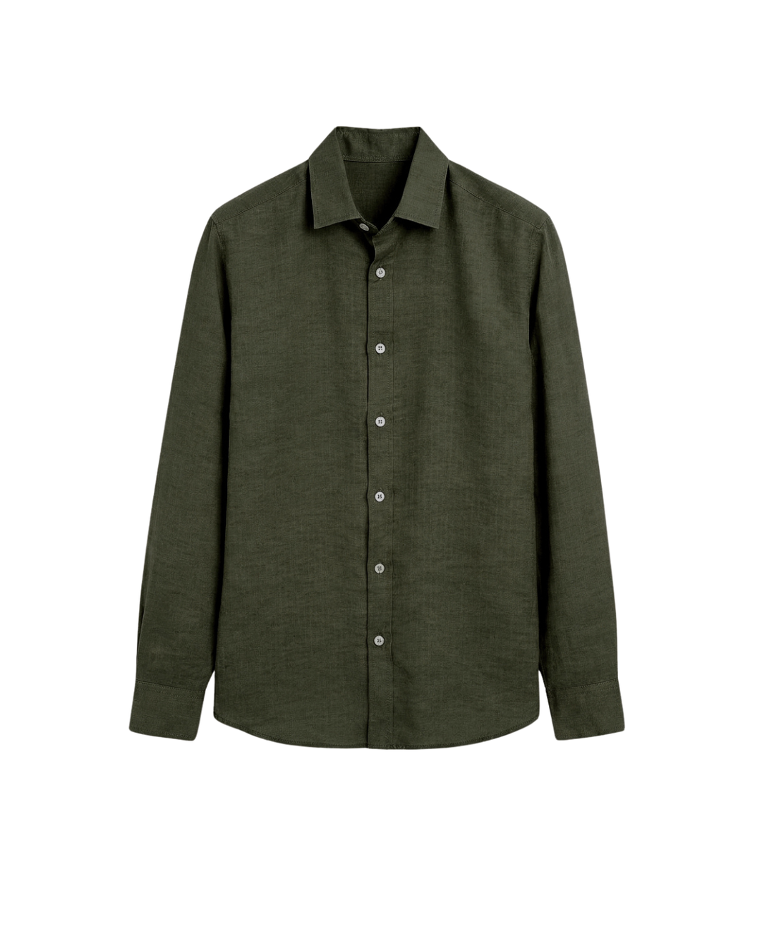 Men's Linen Short Sleeve Shirt Summer