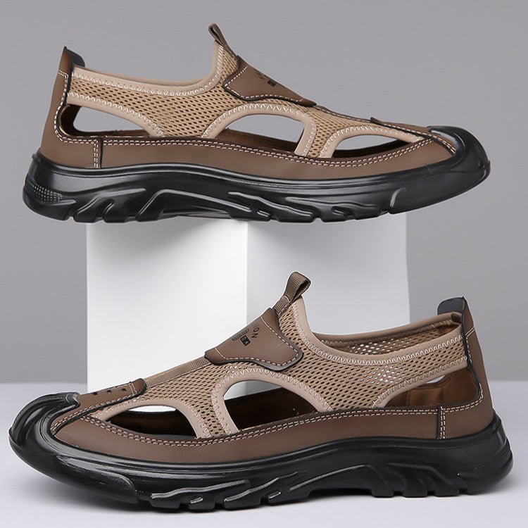 Men's summer sandals with lightweight sole detail