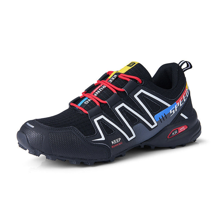 Men's Waterproof Hiking Trainers With Slip-Resistant Sole