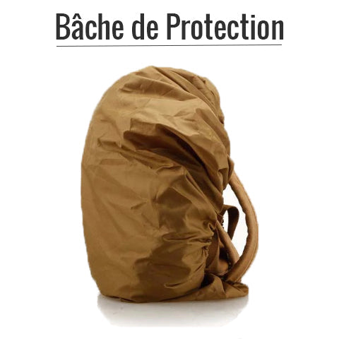 Waterproof Canvas Camera Backpack Vintage Rugged Style