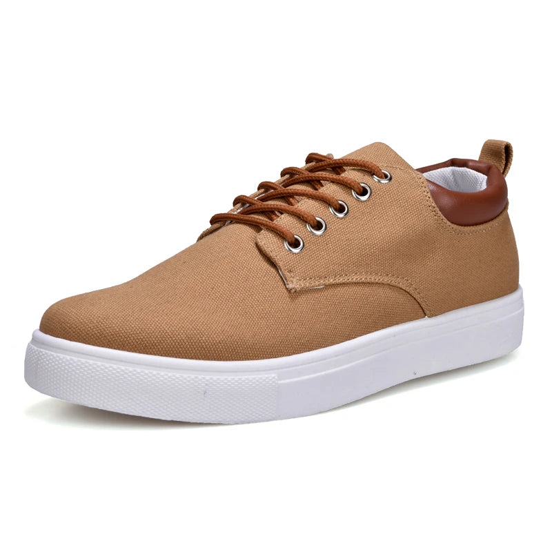 Men's Canvas Leather Sneakers