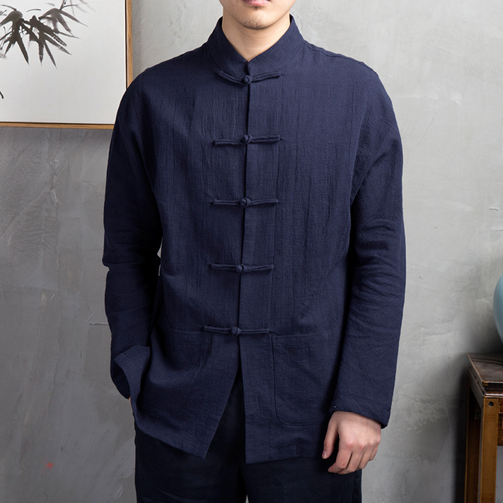 Zen Heritage Relaxed Fit Linen Shirt