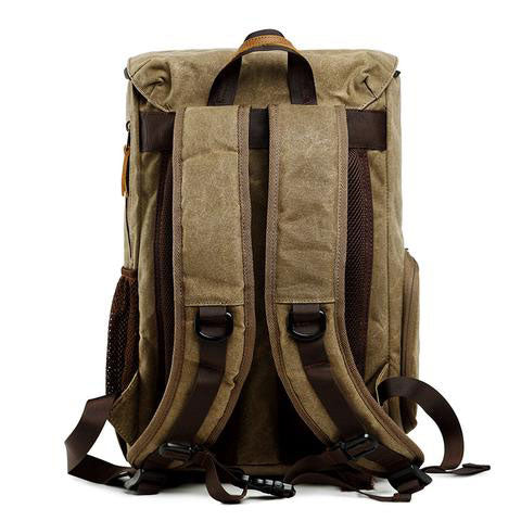 Canvas Vintage Camera Backpack