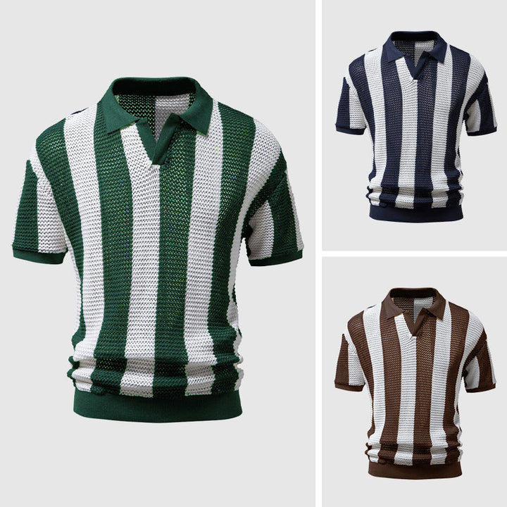 Manhattan Knitted Polo Shirt