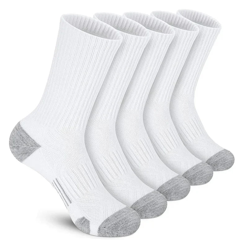 Men's Cushioned Breathable Athletic Crew Socks